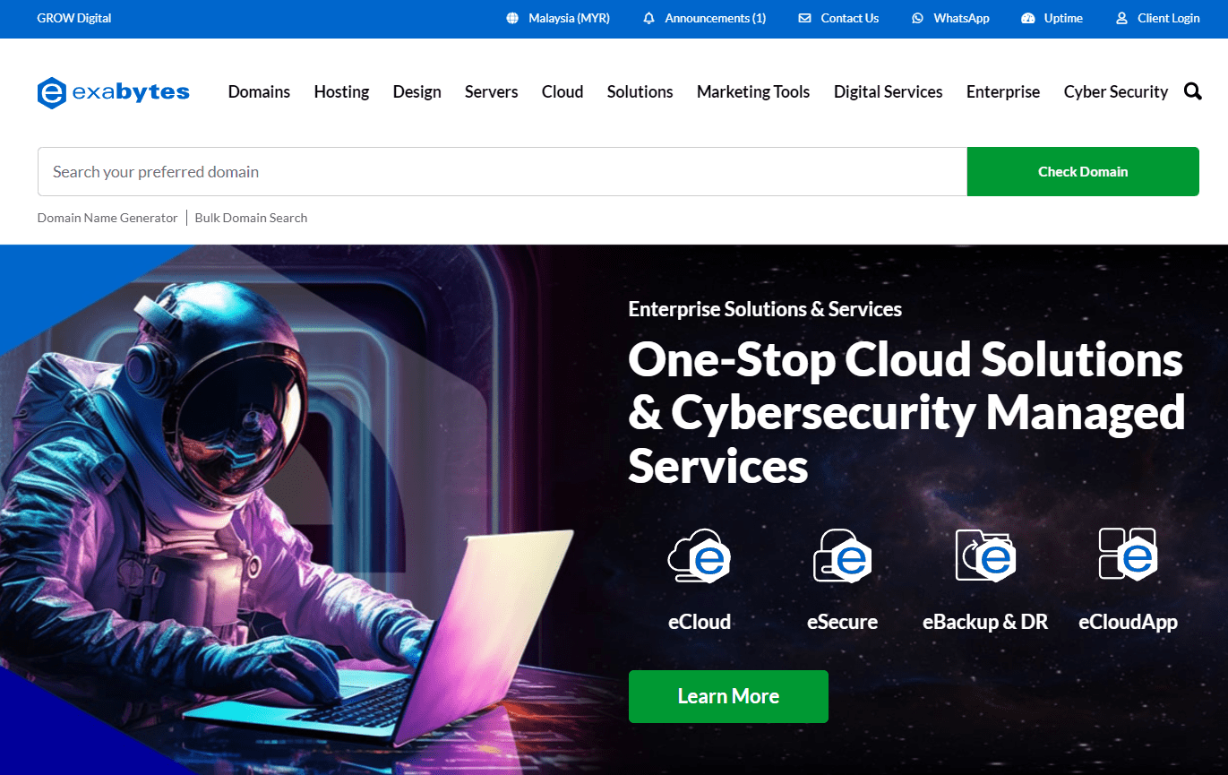 exabytes web hosting my