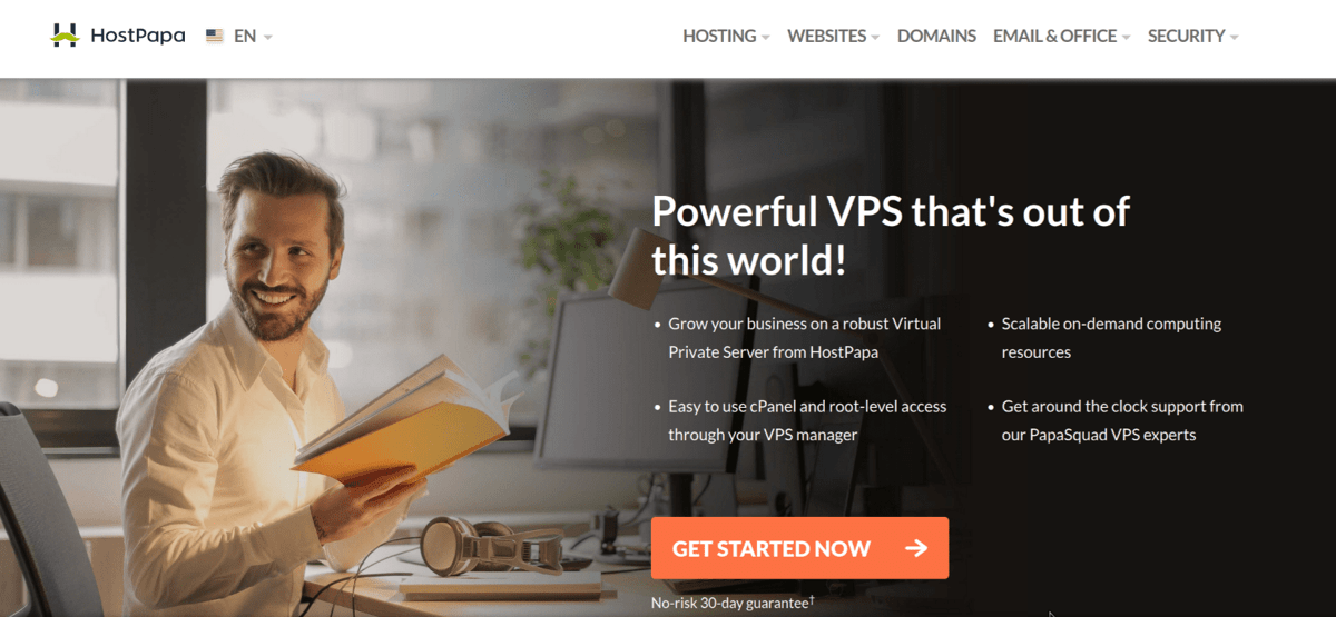 hostpapa vps hosting services