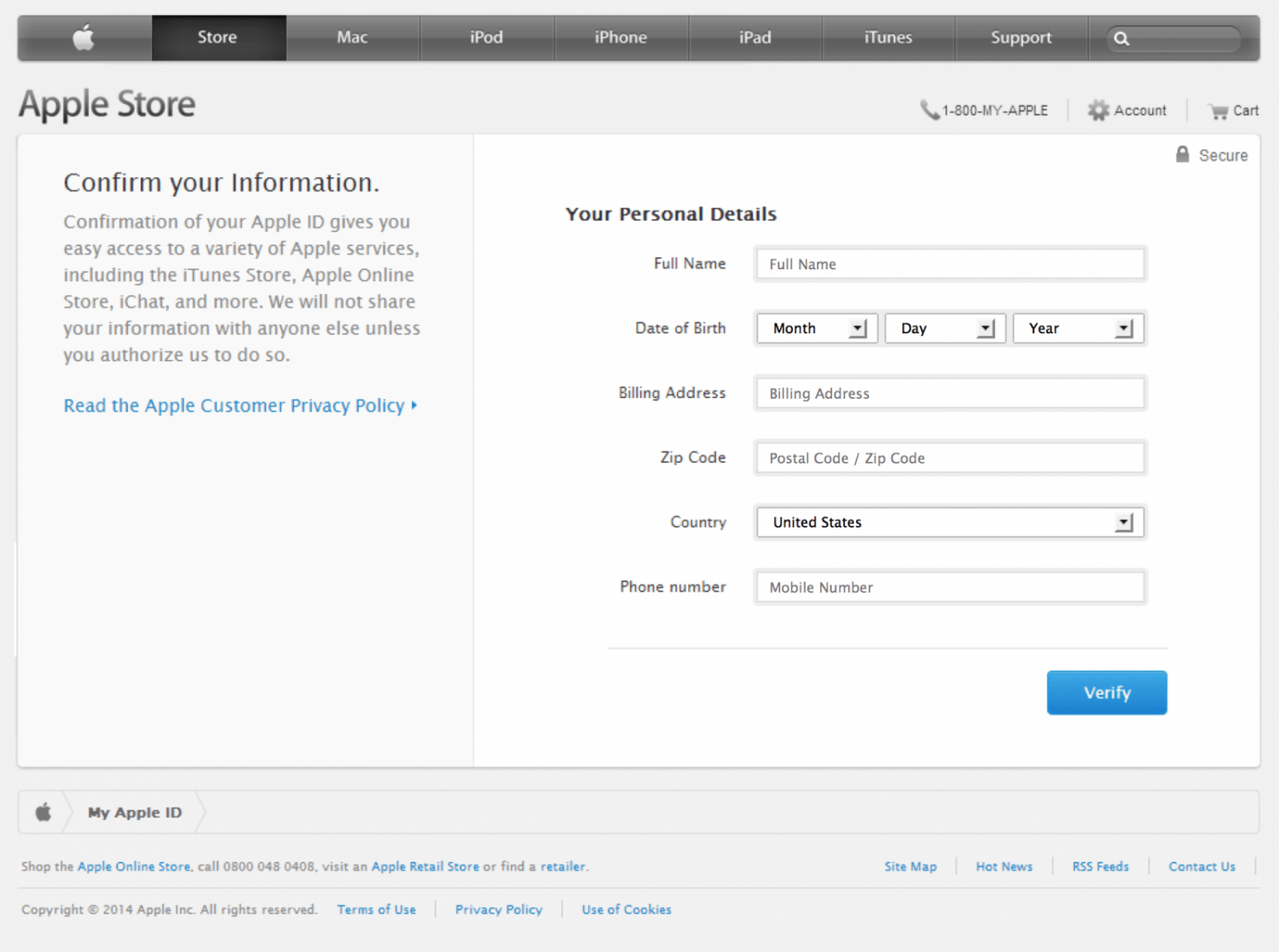 familiar purchase process