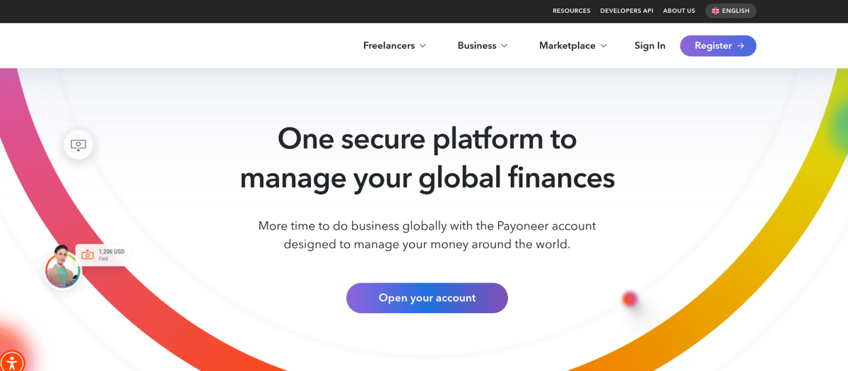 payoneer payment transfer