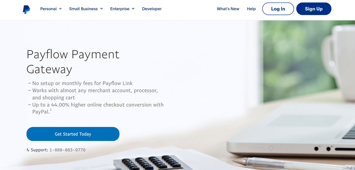 paypal payflow payment gateway