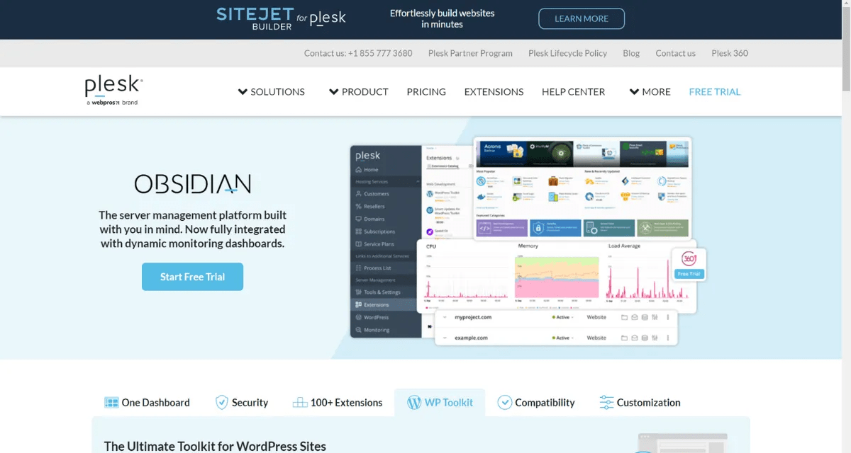 plesk control panel