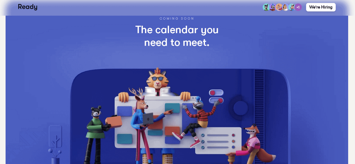 ready coming soon page