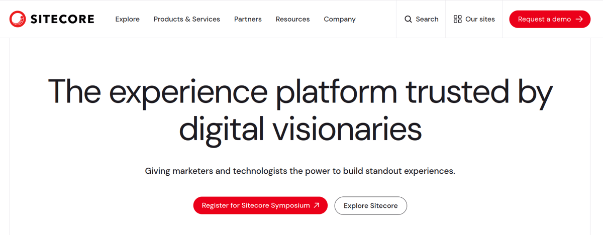 sitecore cms