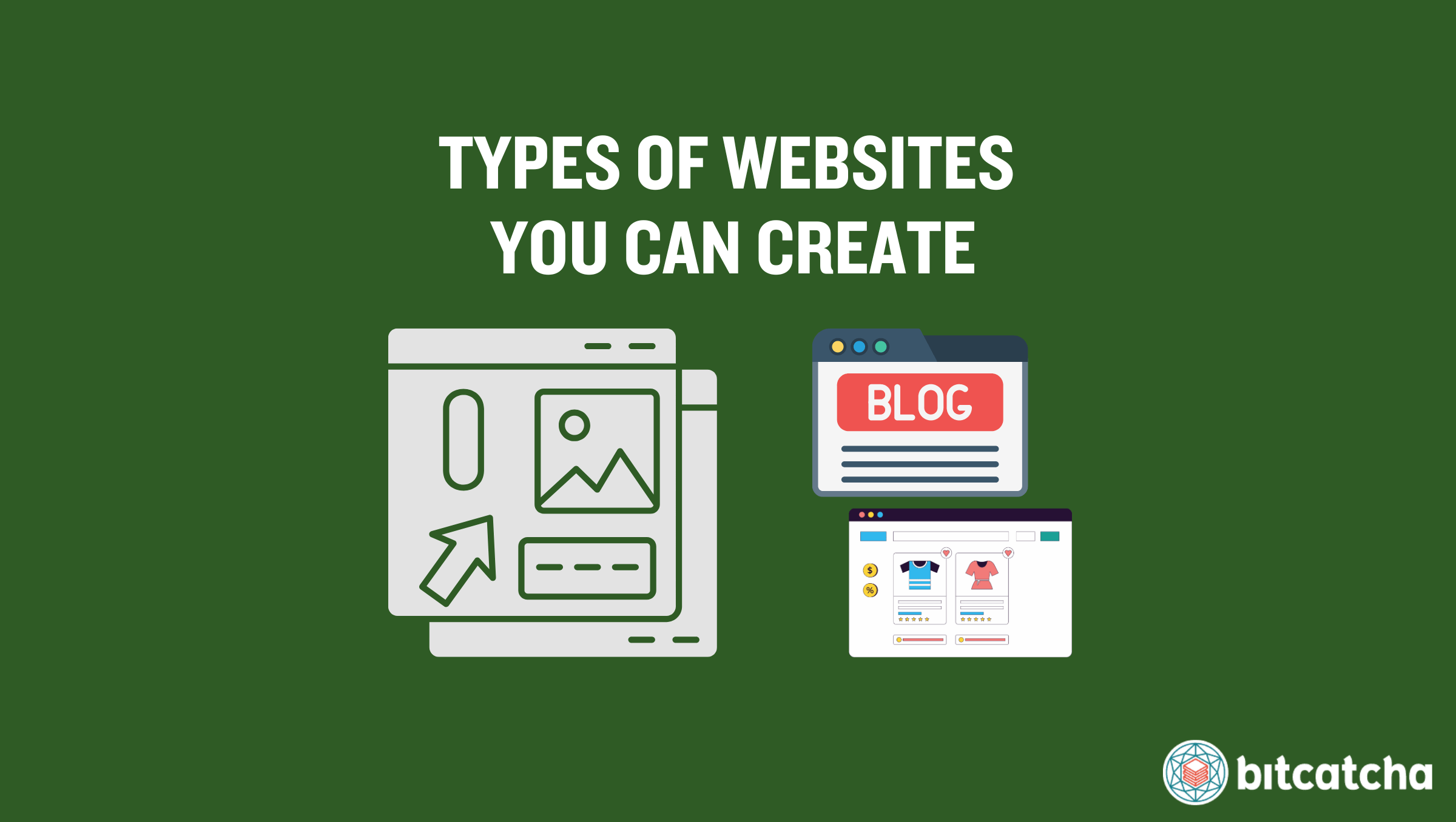 types of websites