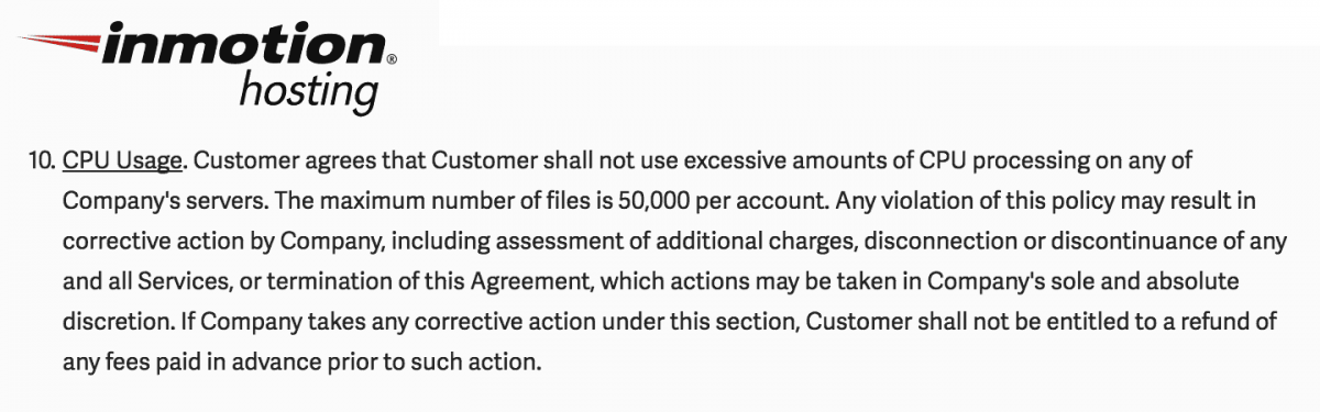 inmotion cpu limit e1570433984830