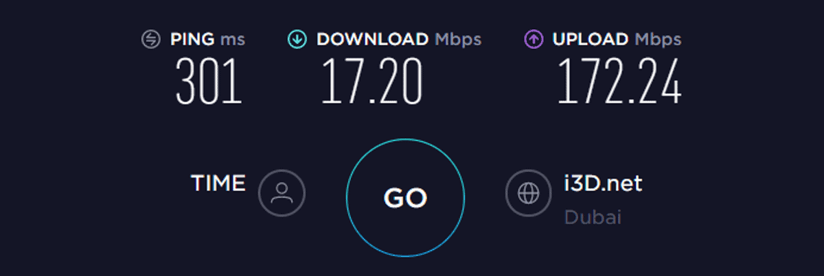 torguard speed test ME vpn off