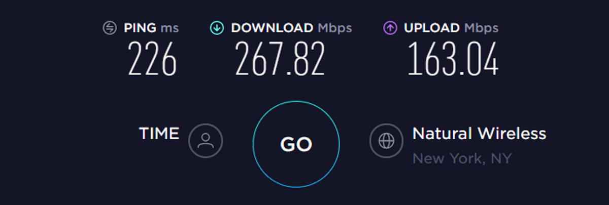 torguard speed test US vpn off