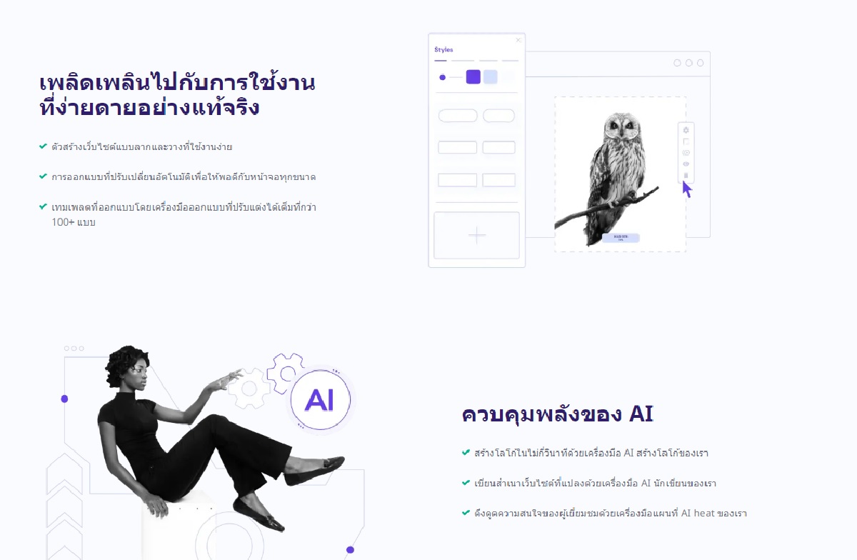Hostinger website builder homepage