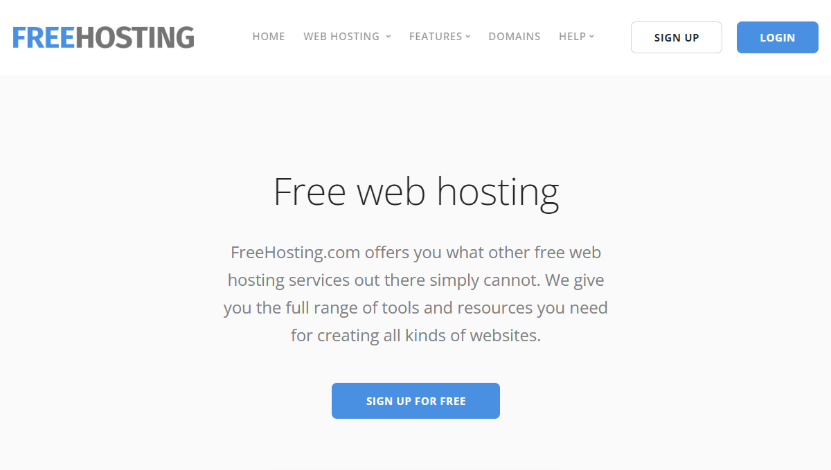 freehosting free web hosting
