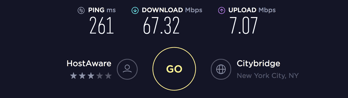 expressvpn connection speed with united states server