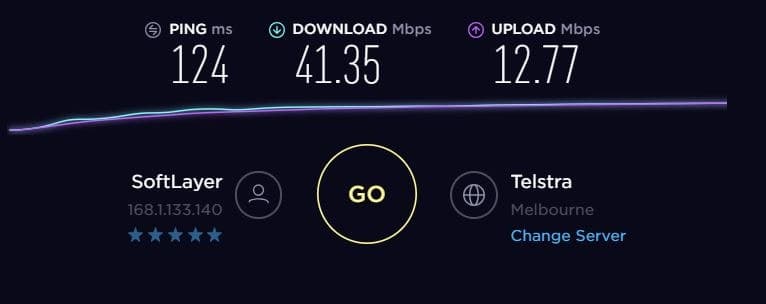 torguard vpn connection speed with australia server