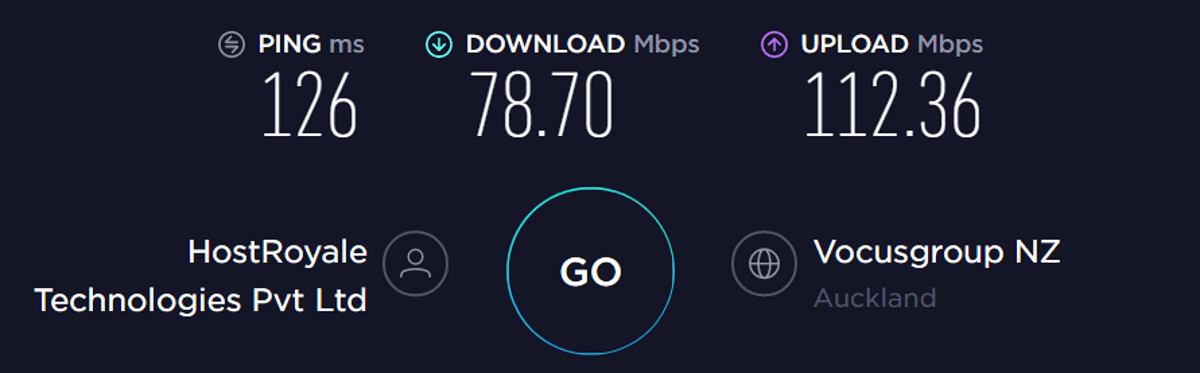 surfshark speed test New Zealand