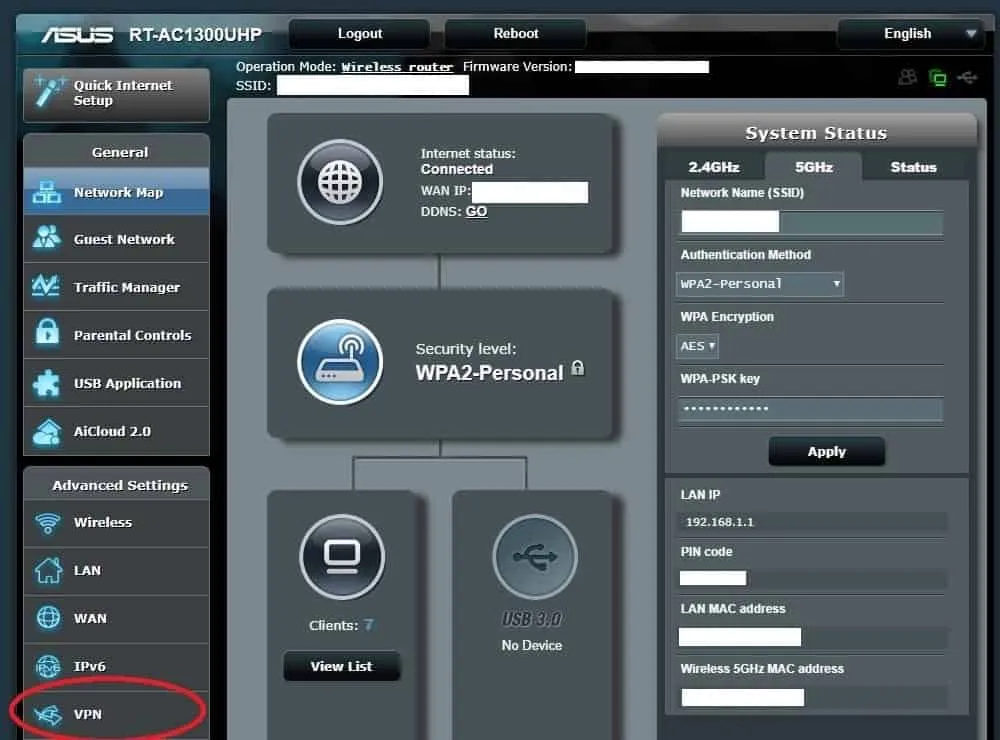  router login