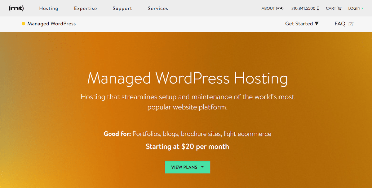 media temple managed wordpress hosting