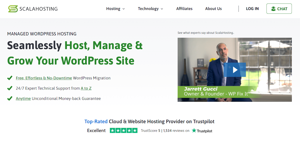 scalahosting wordpress hosting