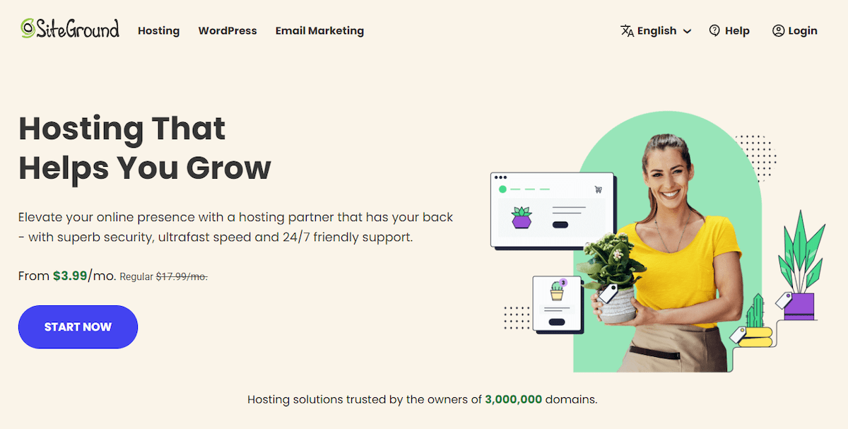 siteground web hosting