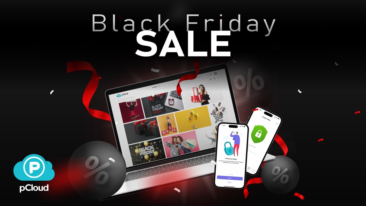 Ưu Đãi Black Friday của pCloud 2024