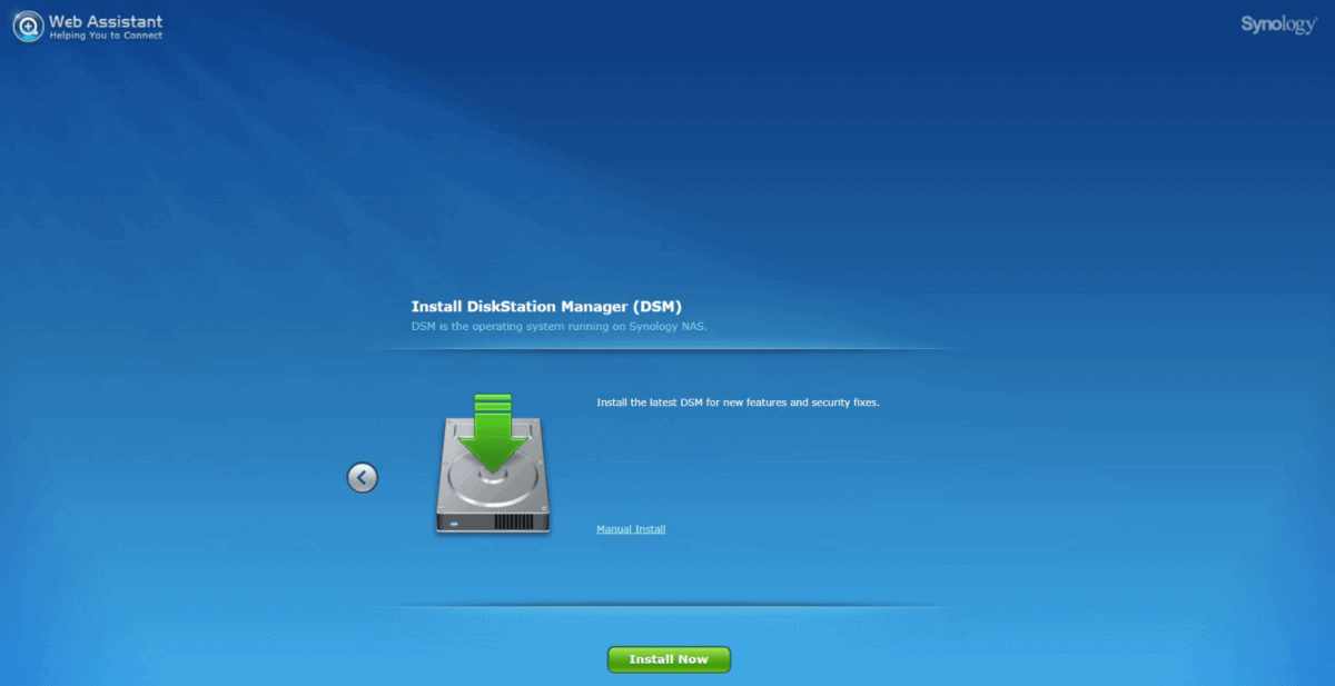Installing DiskStation Manager (DSM) for your device