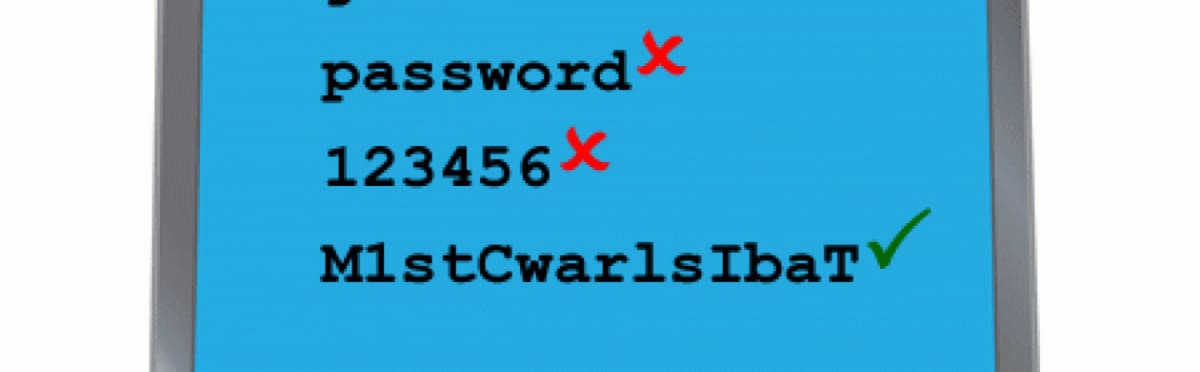 example of strong password
