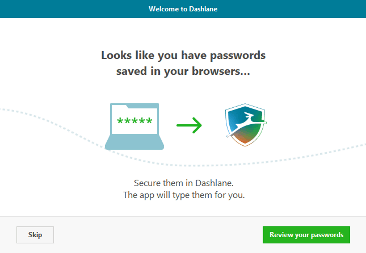 dashlane password detection