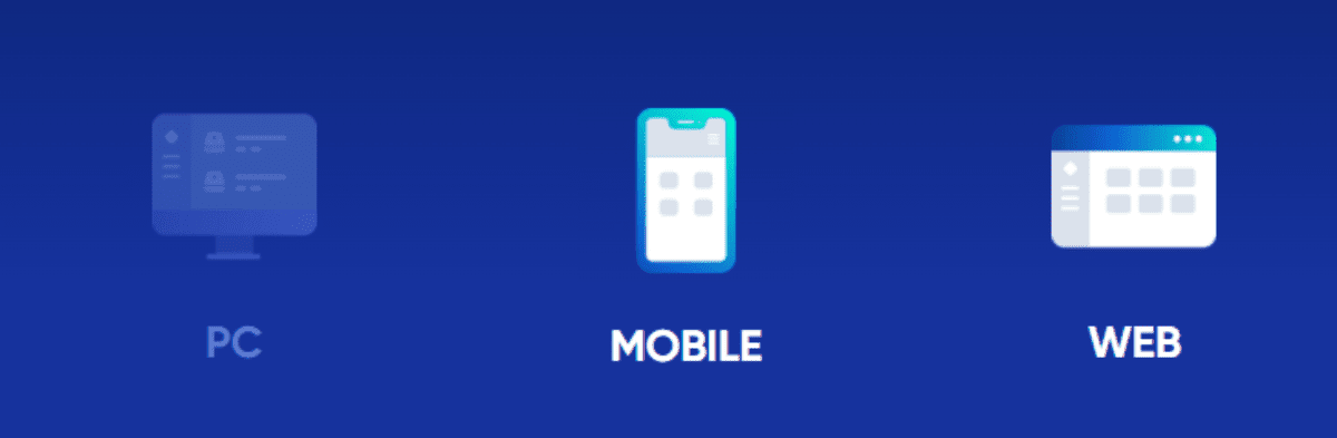 icedrive mobile web app