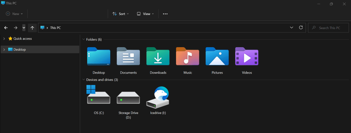 icedrive virtual drive