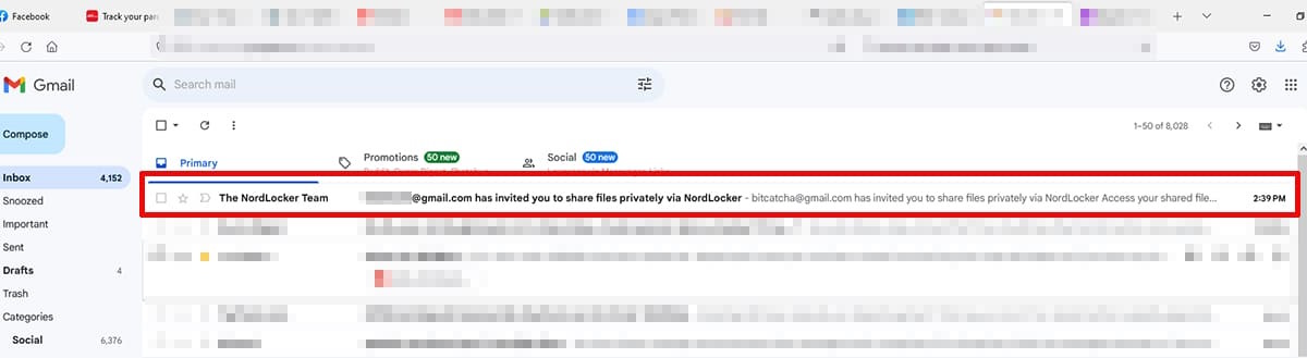 nordlocker let people join notification