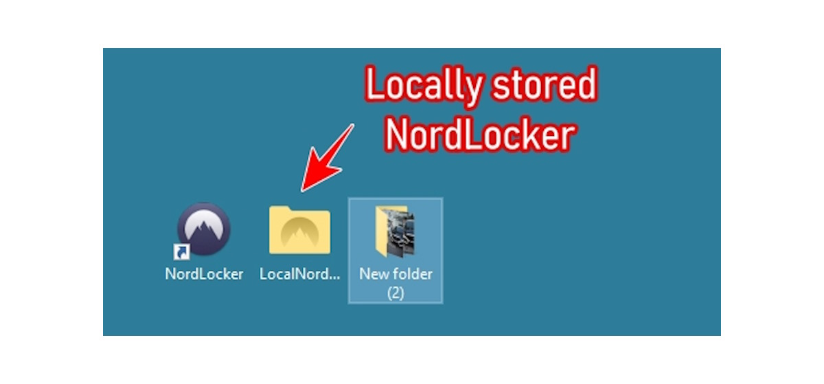 nordlocker store and encrypt files locally