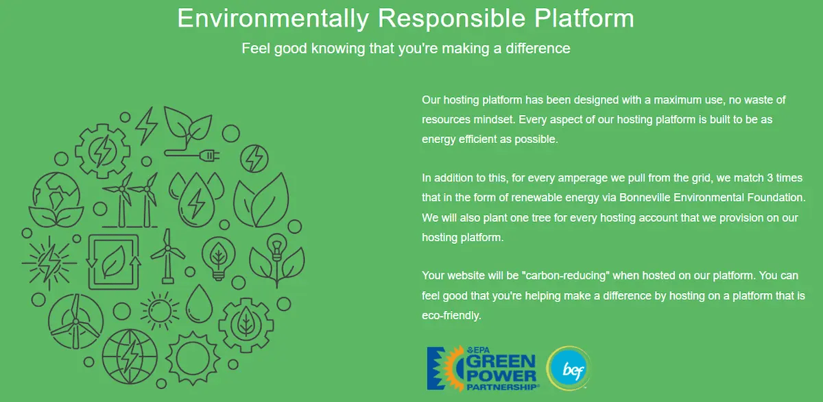 greengeeks sustainable green web hosting