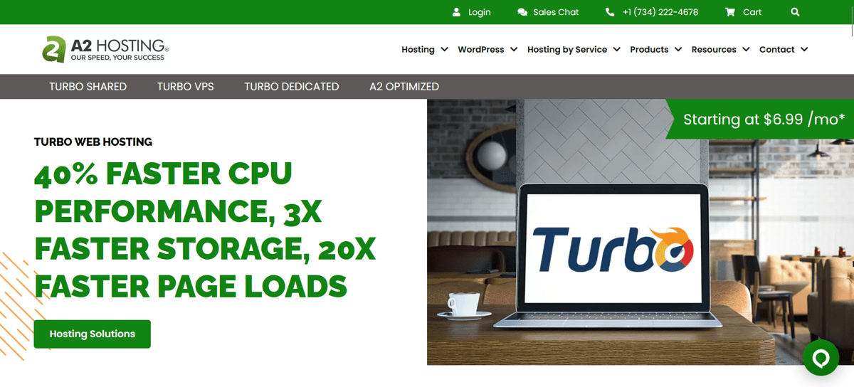 a2 turbo web hosting