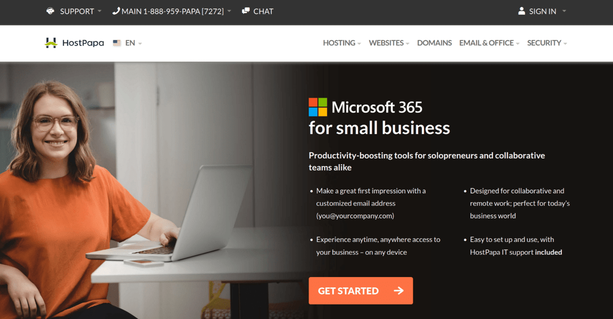 hostpapa microsoft exchange email hosting solutions