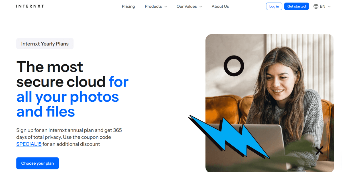 internxt cloud storage providers