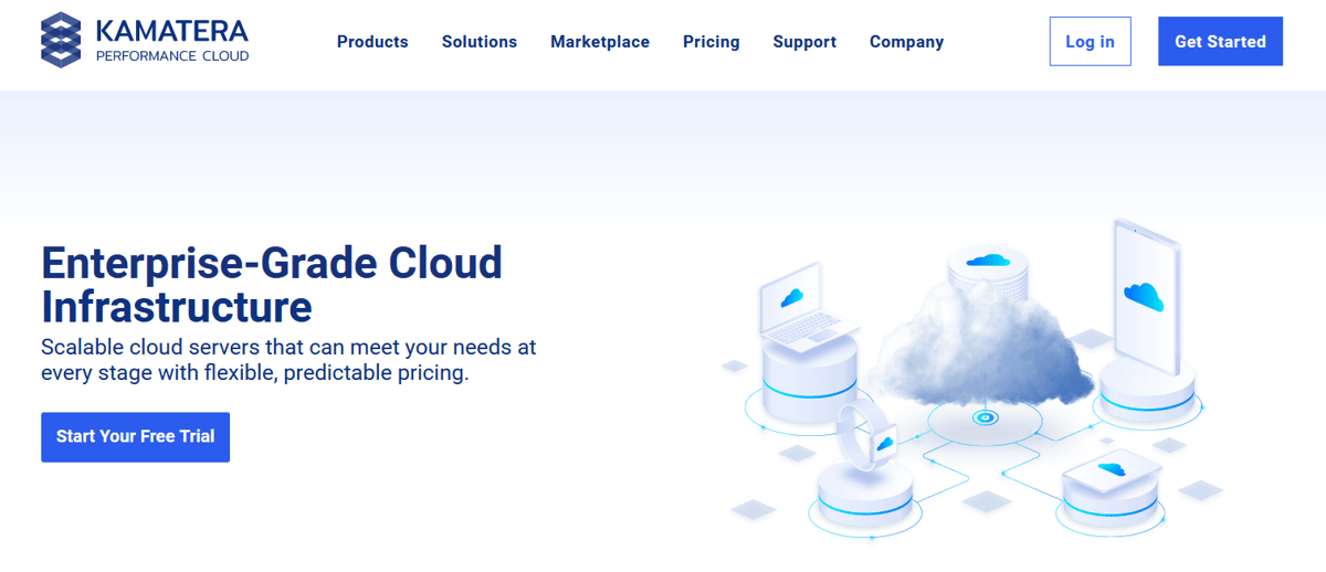 kamatera windows hosting services