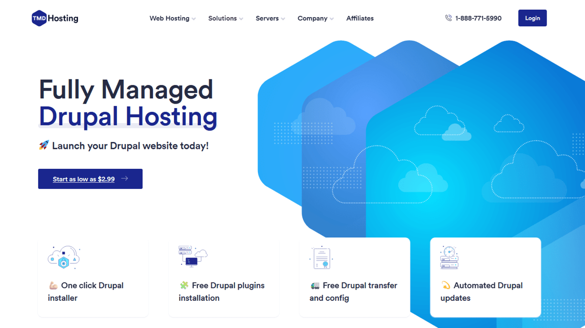 tmdhosting managed drupal hosting services