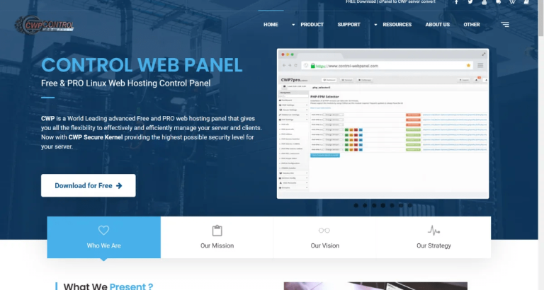 12 Most Popular Web Hosting Control Panels in 2025 (Free, Open Source ...