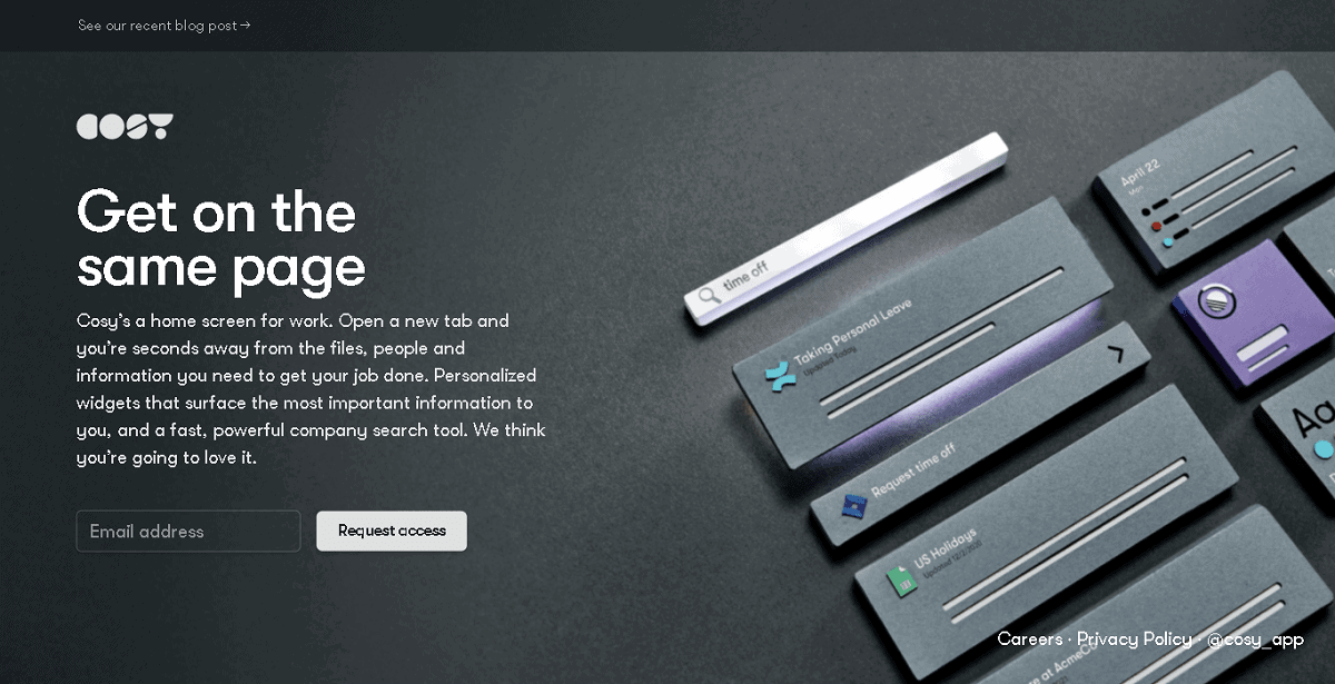 cosy coming soon page uses stylish mock-ups