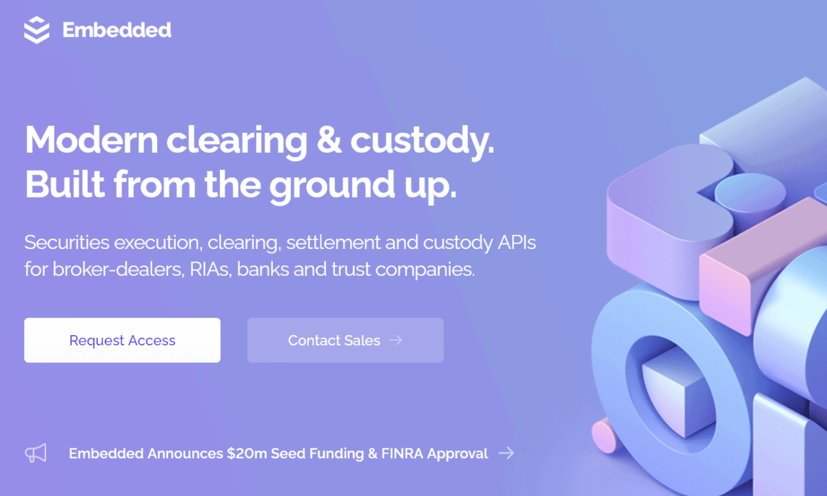 embedded coming soon page uses dreamy color scheme