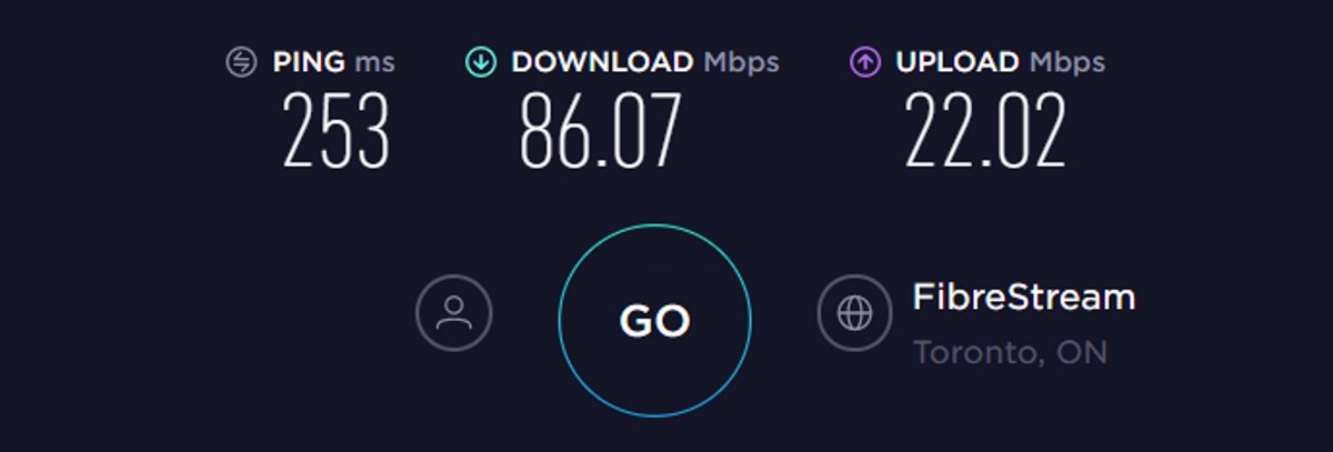 expressvpn connection speed canada server