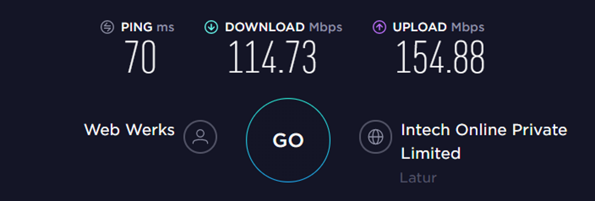 expressvpn connection speed india server