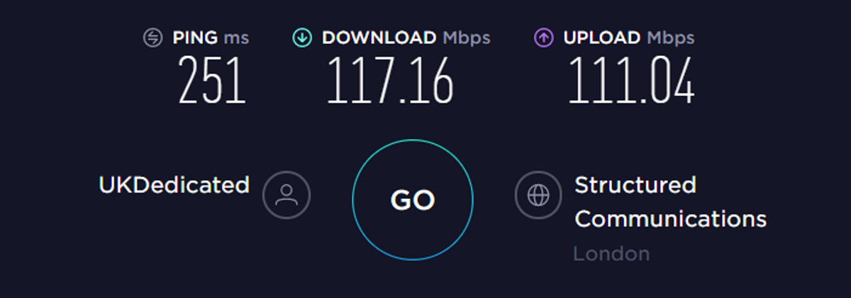 expressvpn connection speed uk server