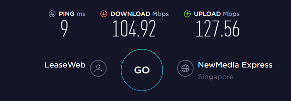 fastestvpn connection speed singapore server