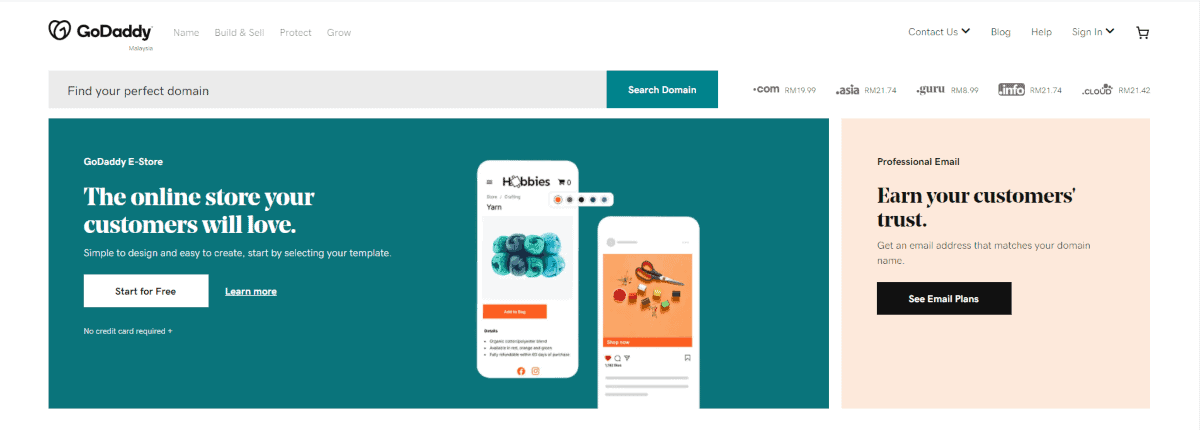 godaddy domain registrar