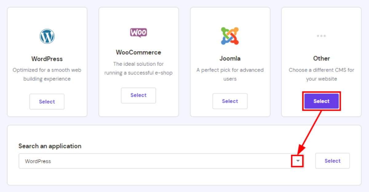 hostinger one click installer