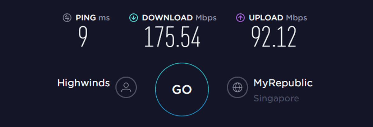 ipvanish connection speed singapore server