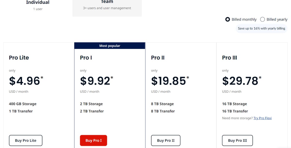 mega plan and pricing