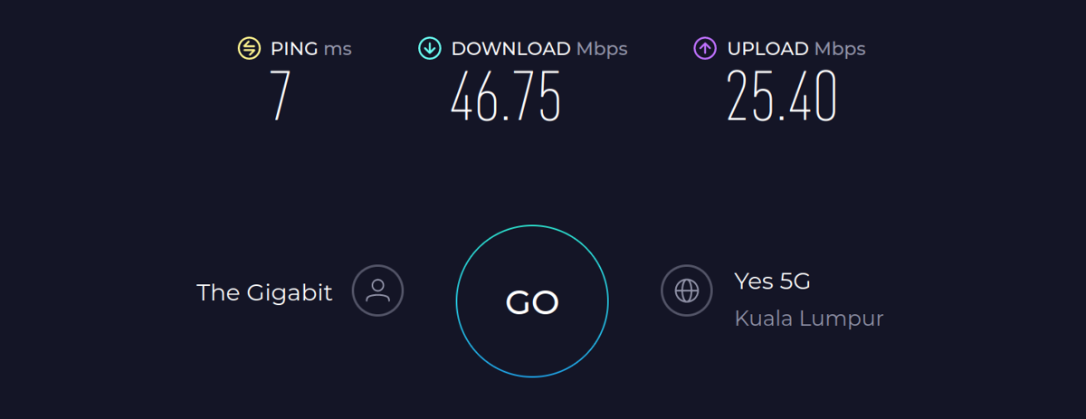 nordvpn connection speed malaysia server
