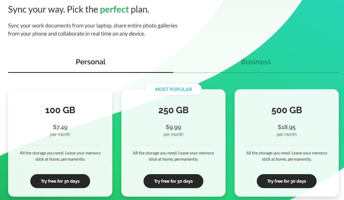 sugarsync plan pricing individual