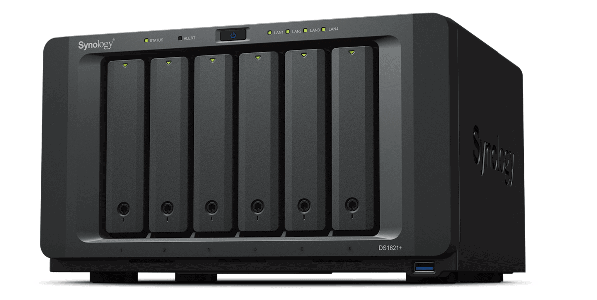 synology ds1621 nas device for home user