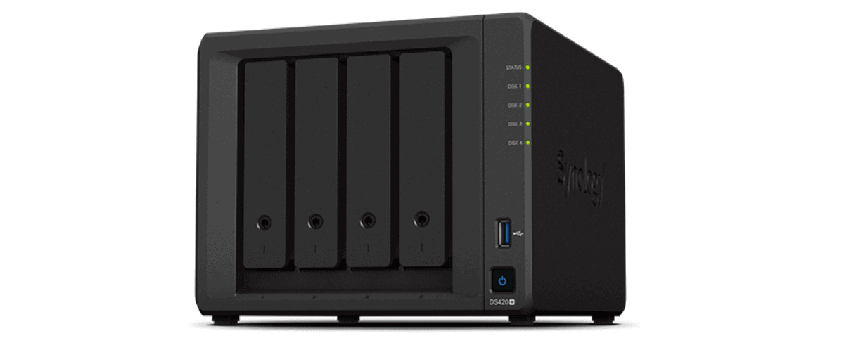 synology ds420 nas device for home user